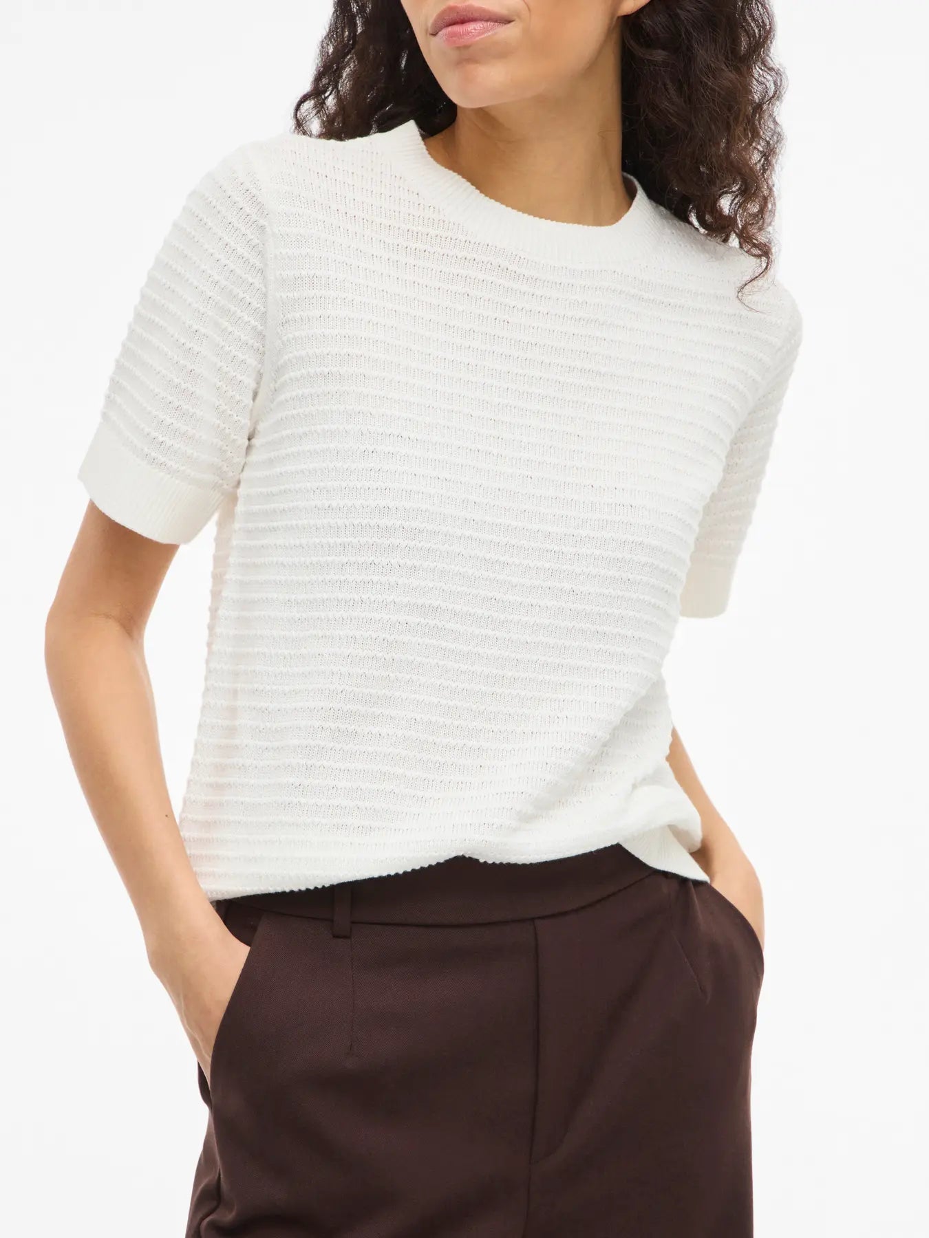 Vila | Top Ollo white NOOS