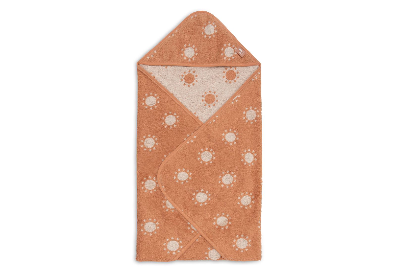 Jollein | Badcape badstof jacquard sun light terra