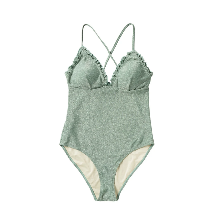Salted Stories | Zwempak glitter green bay