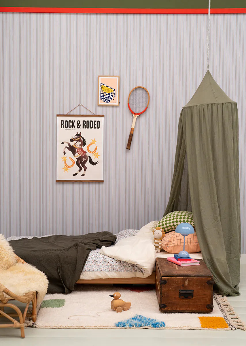 Bibelotte | Behang Gestreept zee