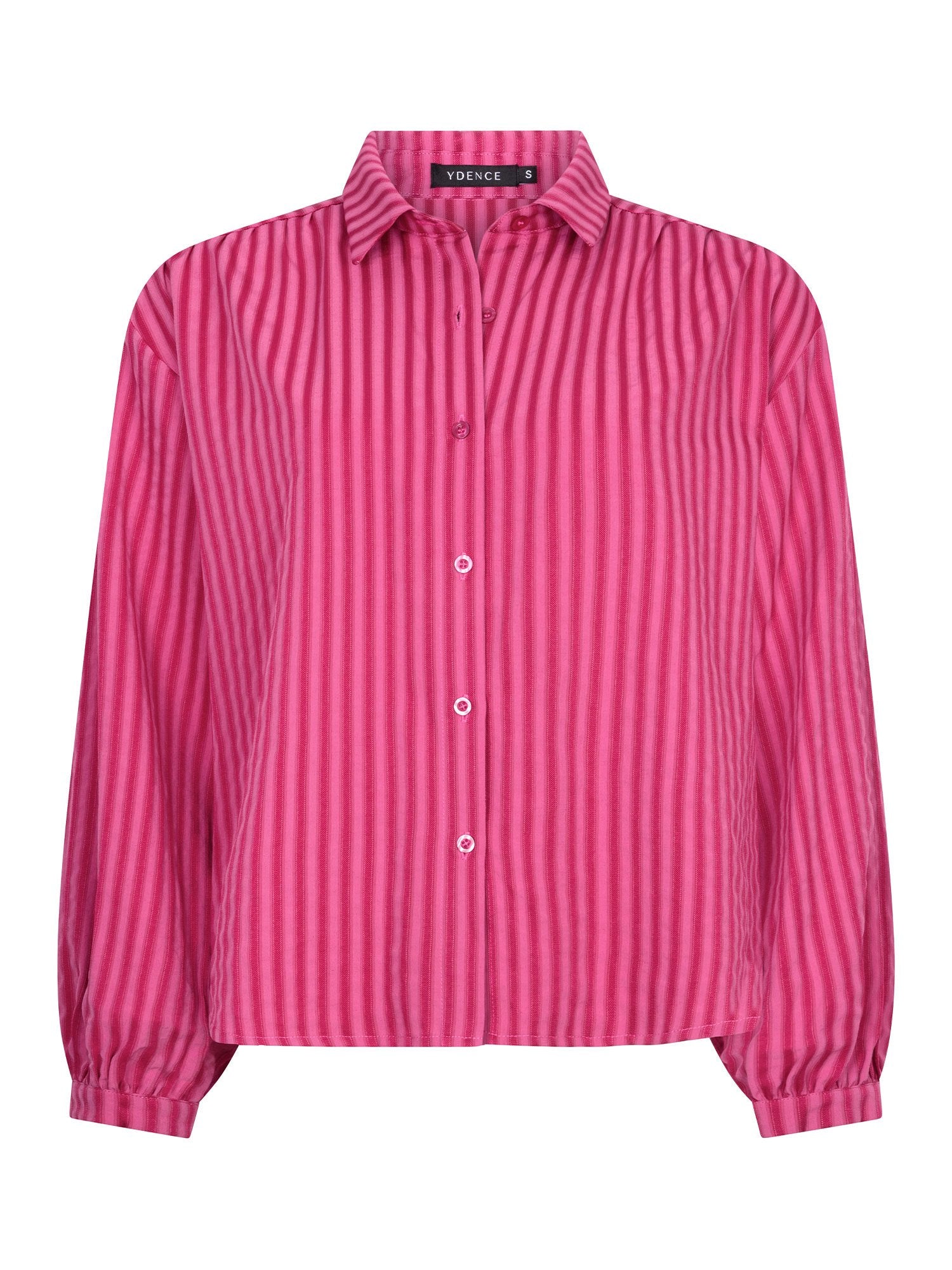 Ydence | Blouse Madelena berry pink