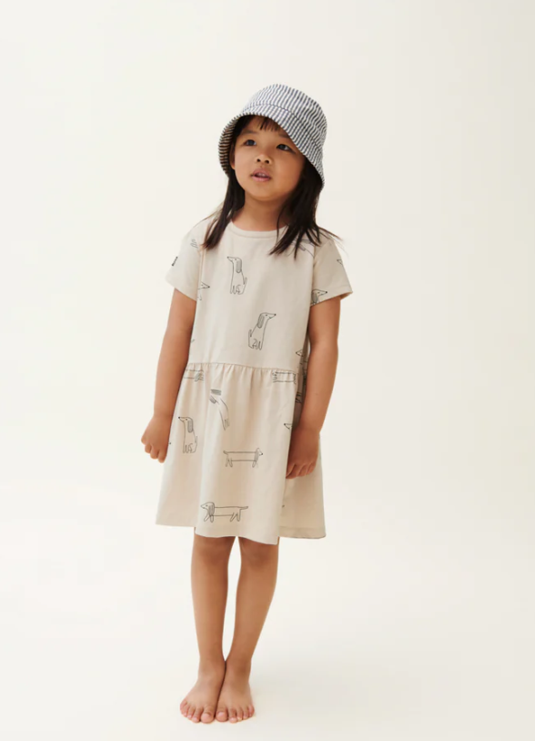 Liewood | Bucket hat stripe salva blue creme