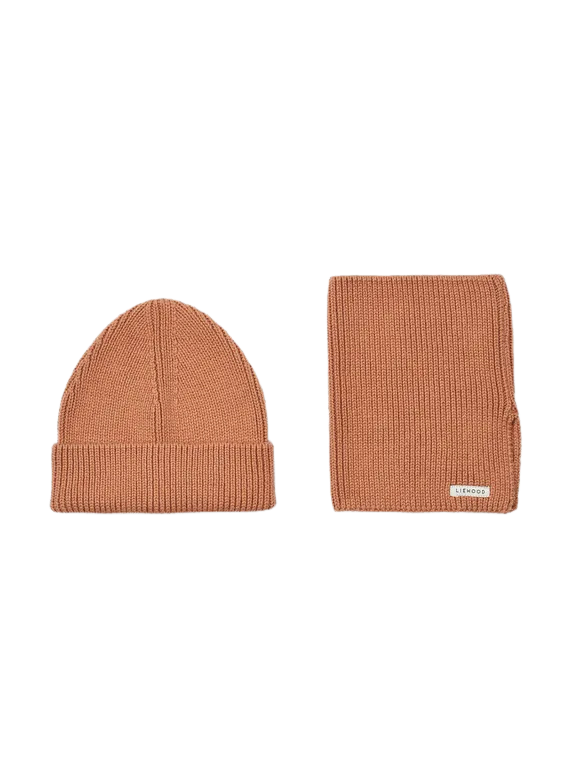Liewood | Beanie en sjaal tuscany rose