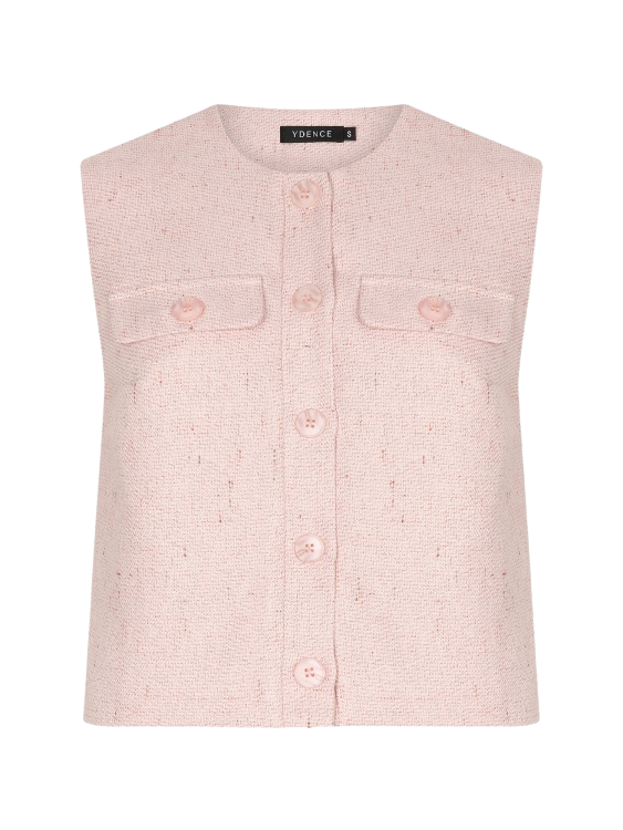 Ydence | Gilet Amanda pink