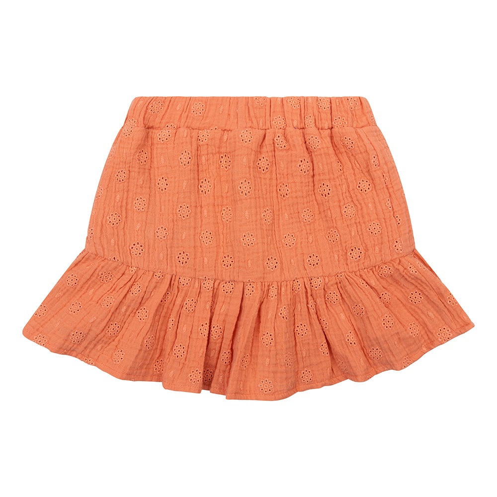 Daily7 | Rokje Muslin Broderie Peach