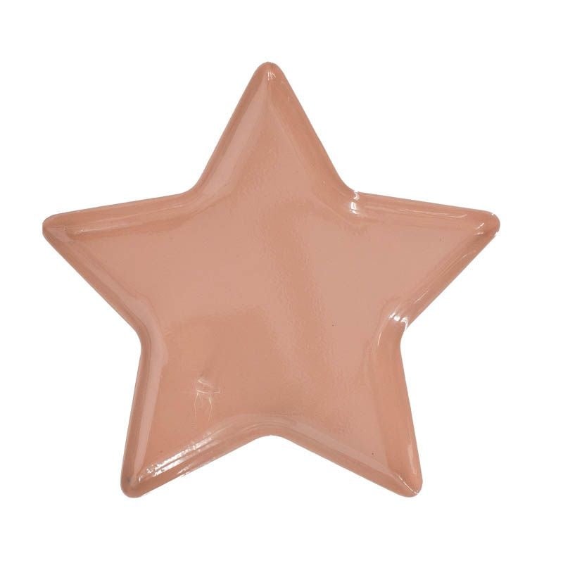 Selected by | Dienblad ster peach 25cm
