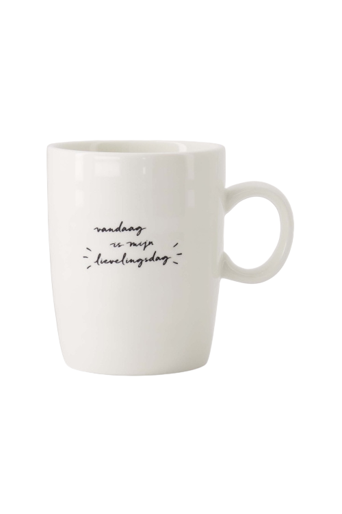 Zusss | Theemok lievelingsdag wit/zwart