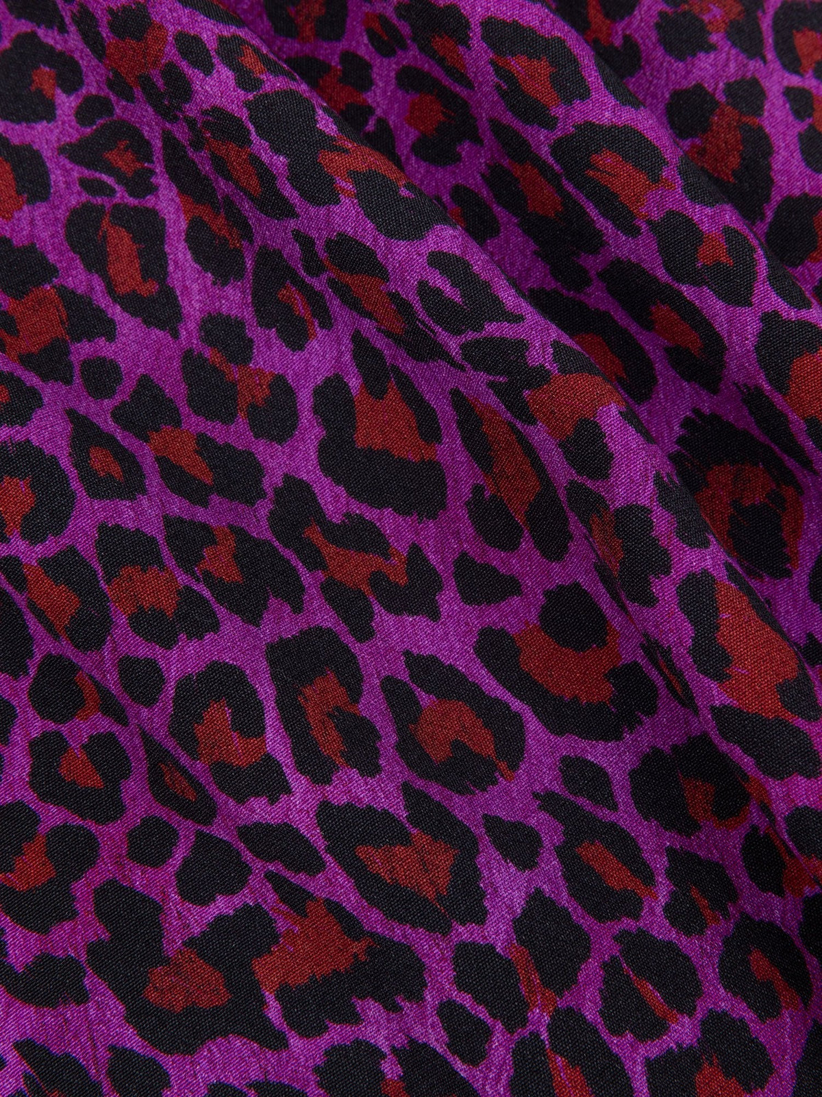 Ydence | Jurk Bailey purple leopard