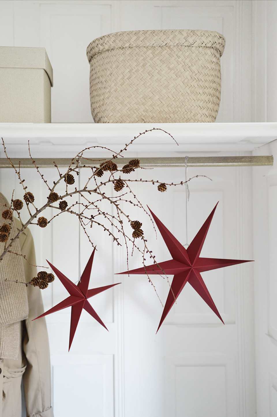 Delight Department | Kerstster rood set van 2