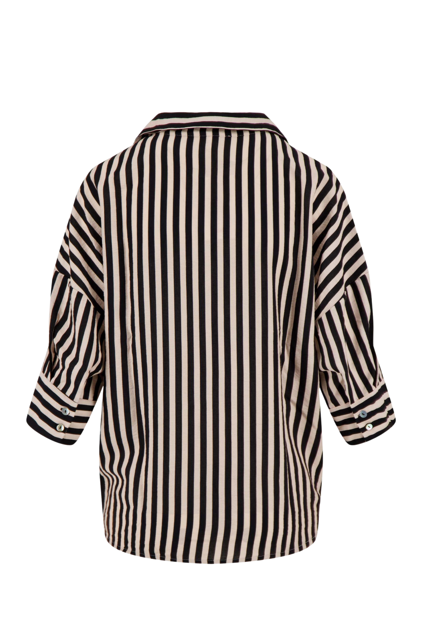 Zusss | Blouse streep zwart