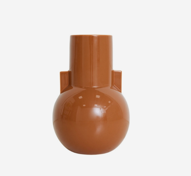 HK Living | Vaas keramiek caramel S