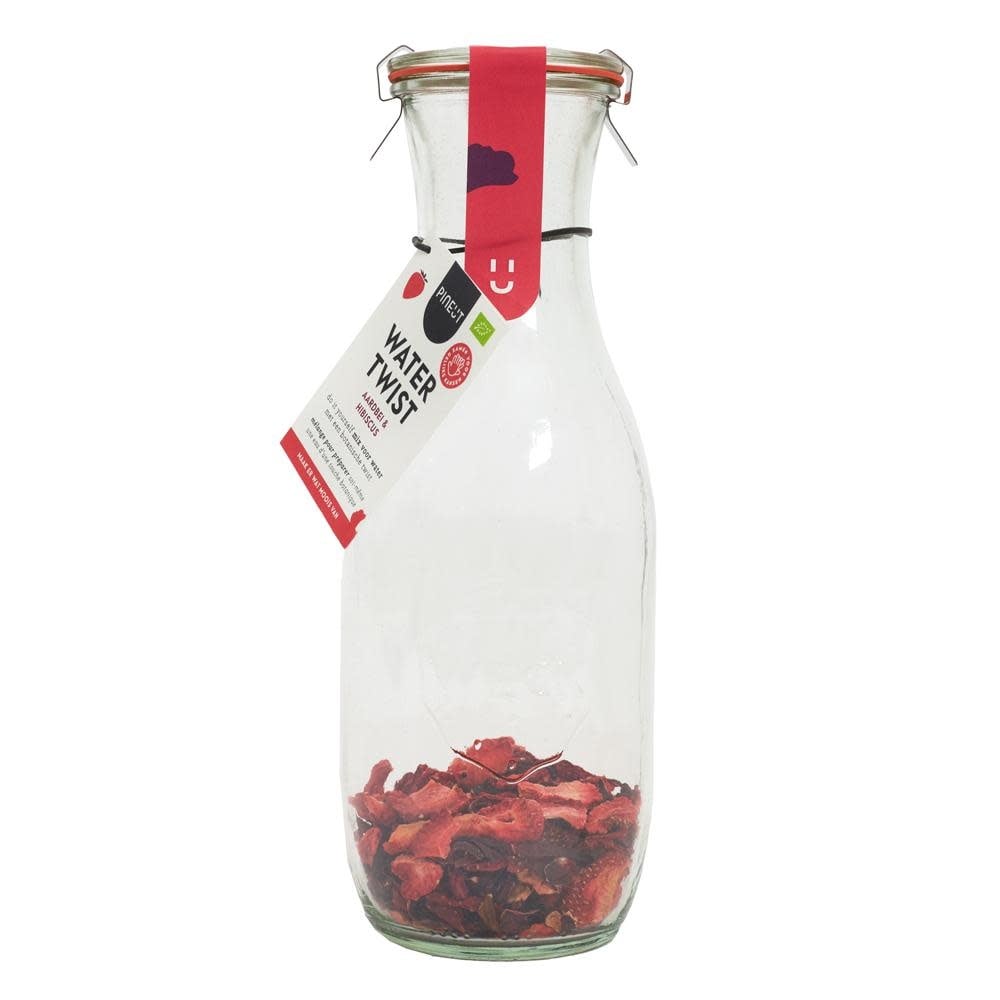 Pineut | Watertwist karaf aardbei hibiscus bio