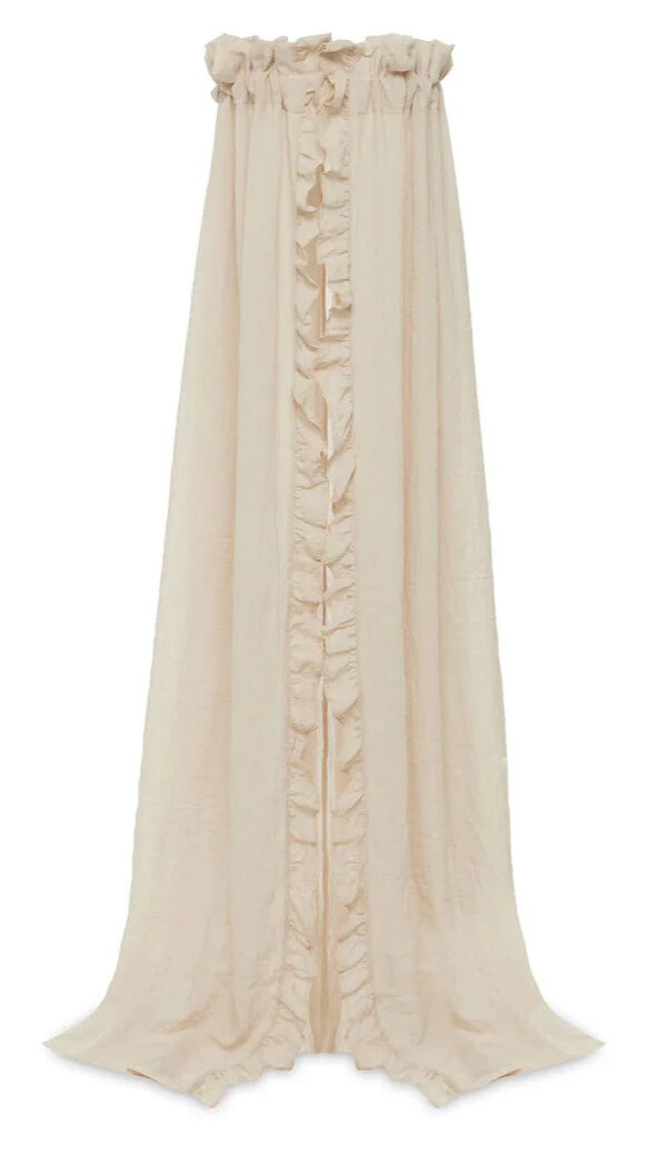 Jollein | Sluier vintage ruffle nougat