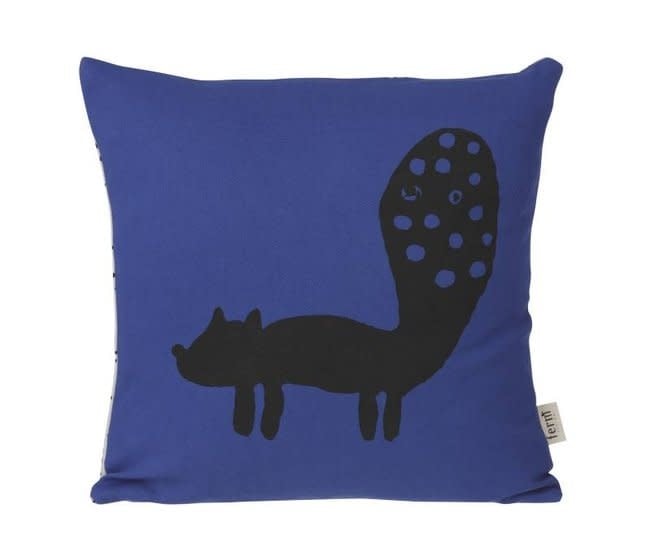 Ferm Living | Kussenhoes Fox blauw