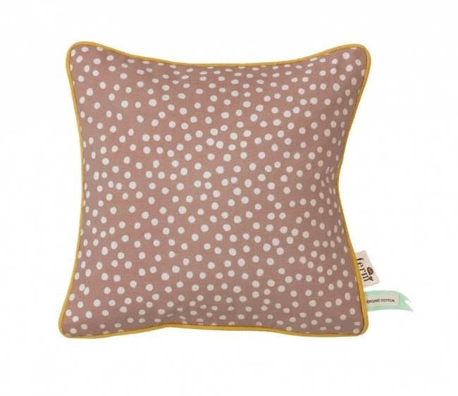 Ferm Living | Kussenhoes stippen roze