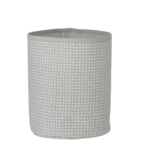 Ferm Living  | Mandje kruisjes grijs
