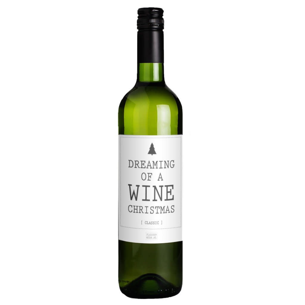 Flessenwerk | Witte wijn Dreaming of a wine christmas