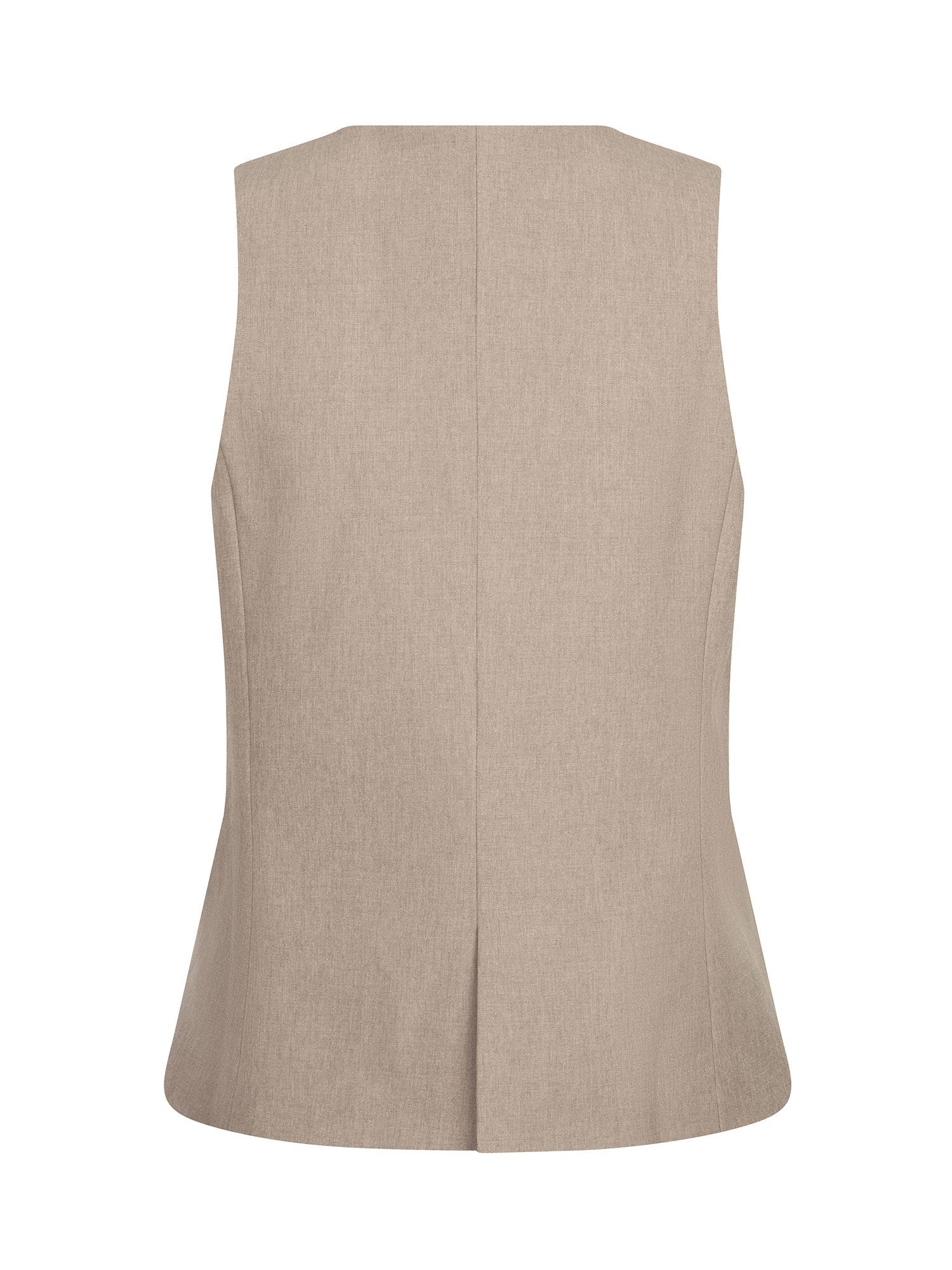 Ydence | Gilet Mellie stone grey