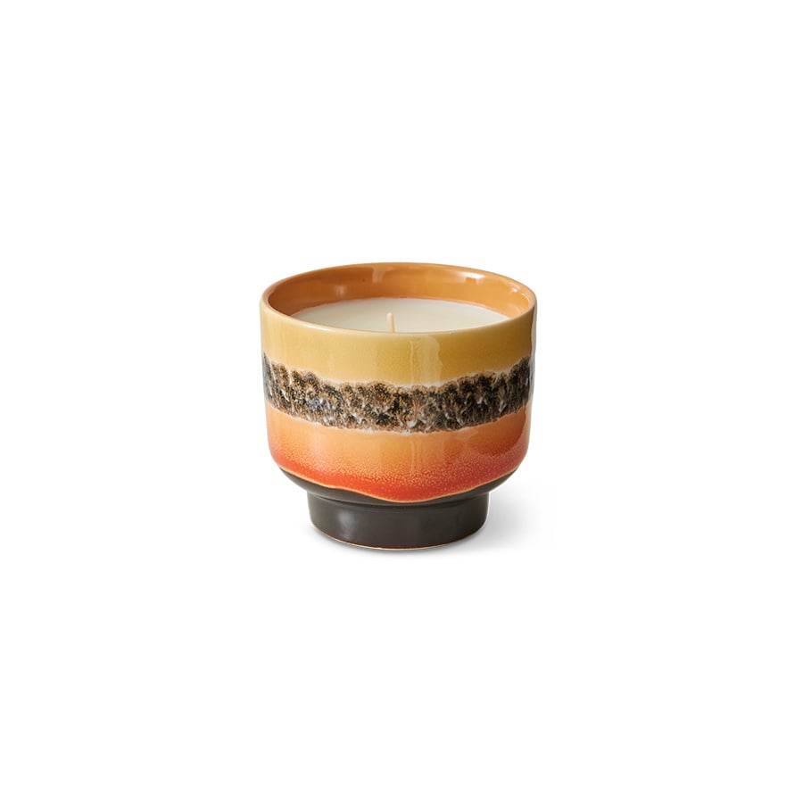 HK Living | 70's servies kleine geurkaars Tulum