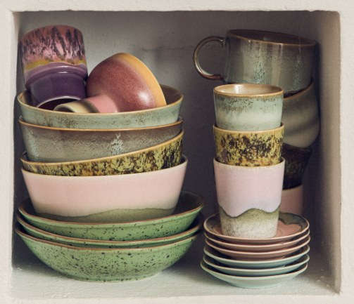 HK Living | 70's servies ramen bowl Fjord