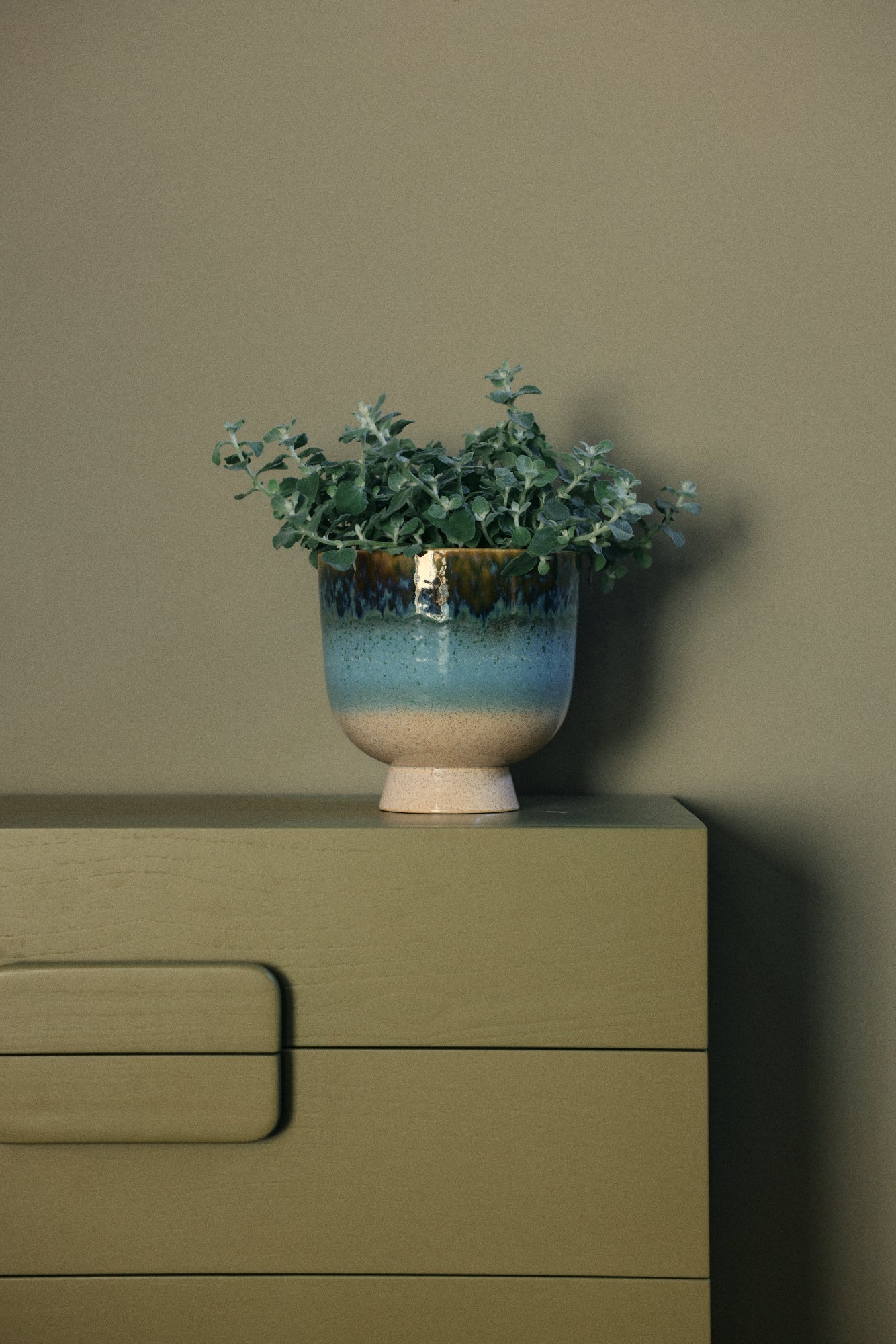 HK Living | Retro flower pot lagoon