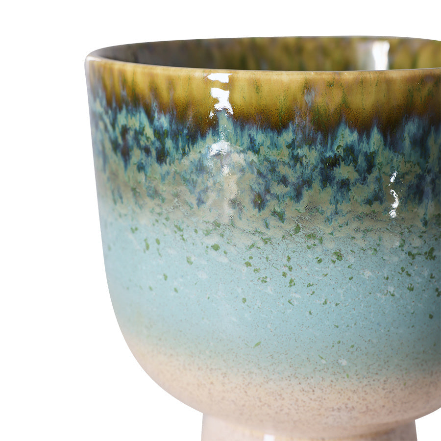 HK Living | Retro flower pot lagoon