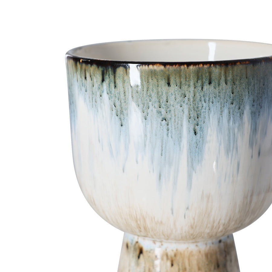 HK Living | Retro flower pot glacier