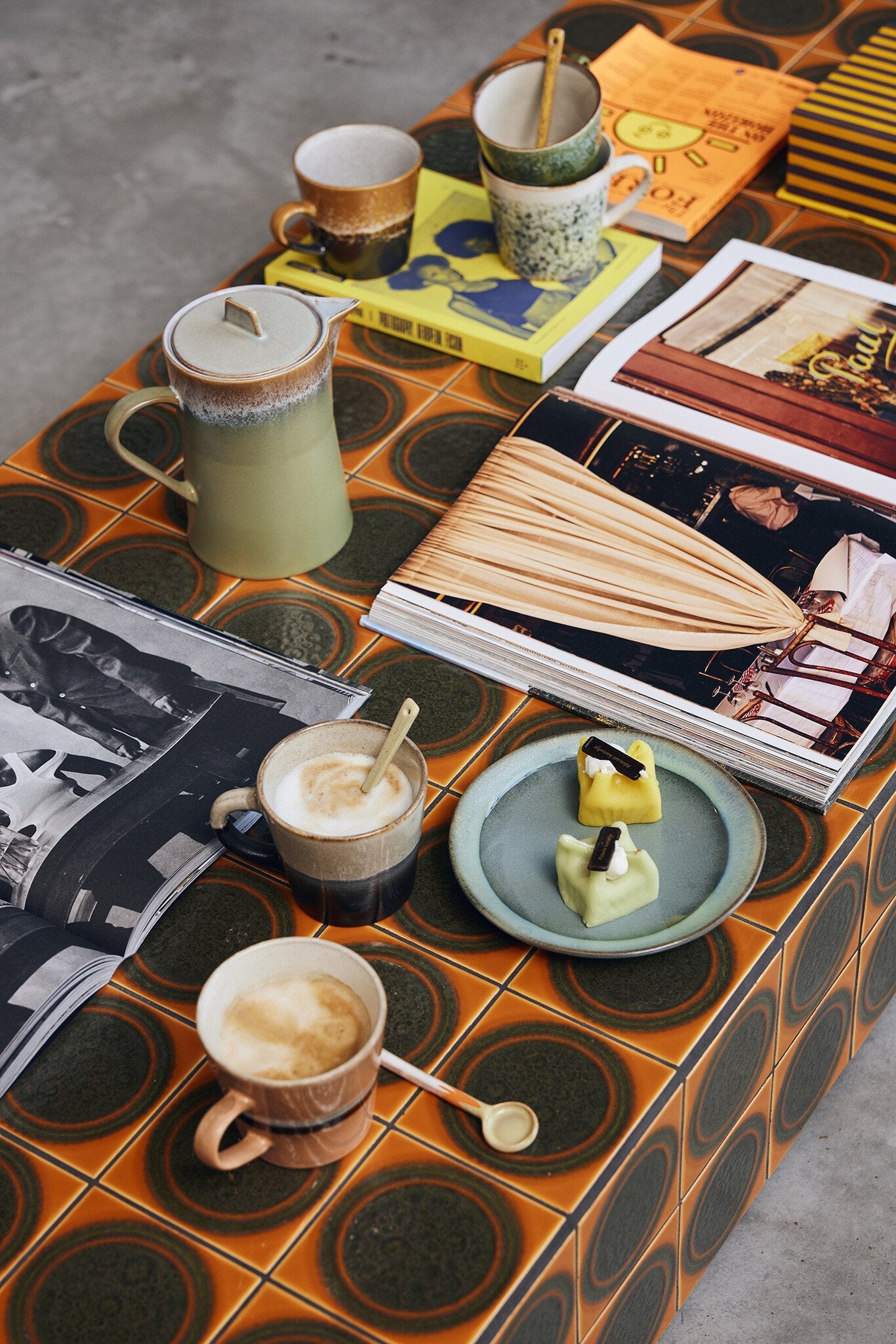 HK Living | 70's servies cappuccinomok Rock