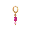 Label Kiki | Oorbellen Ibiza pink gold Set2