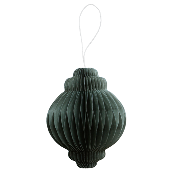 Delight Department | Papieren ornament groen 8cm