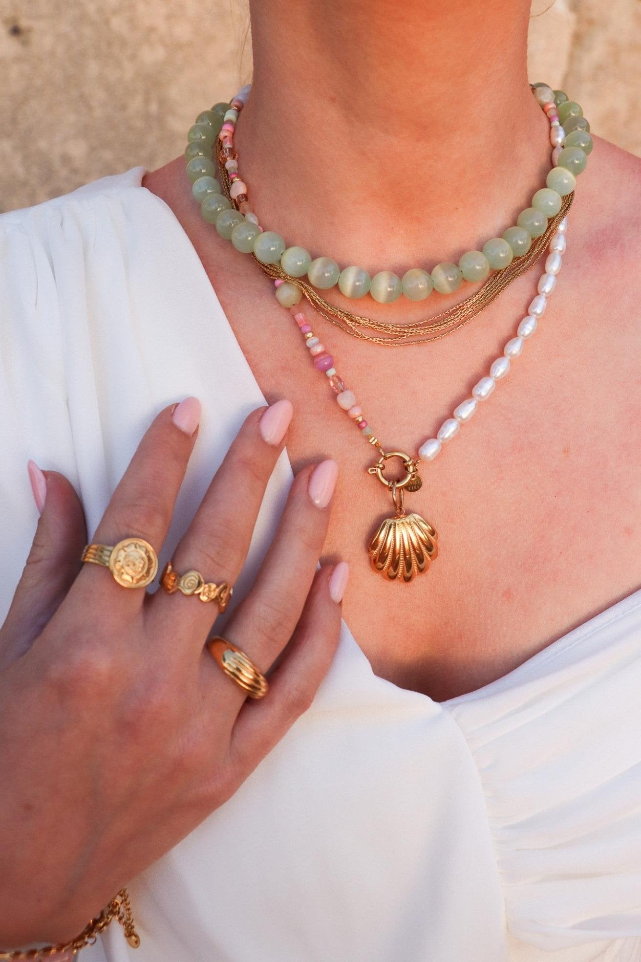 Label Kiki | Ketting Zaya gold