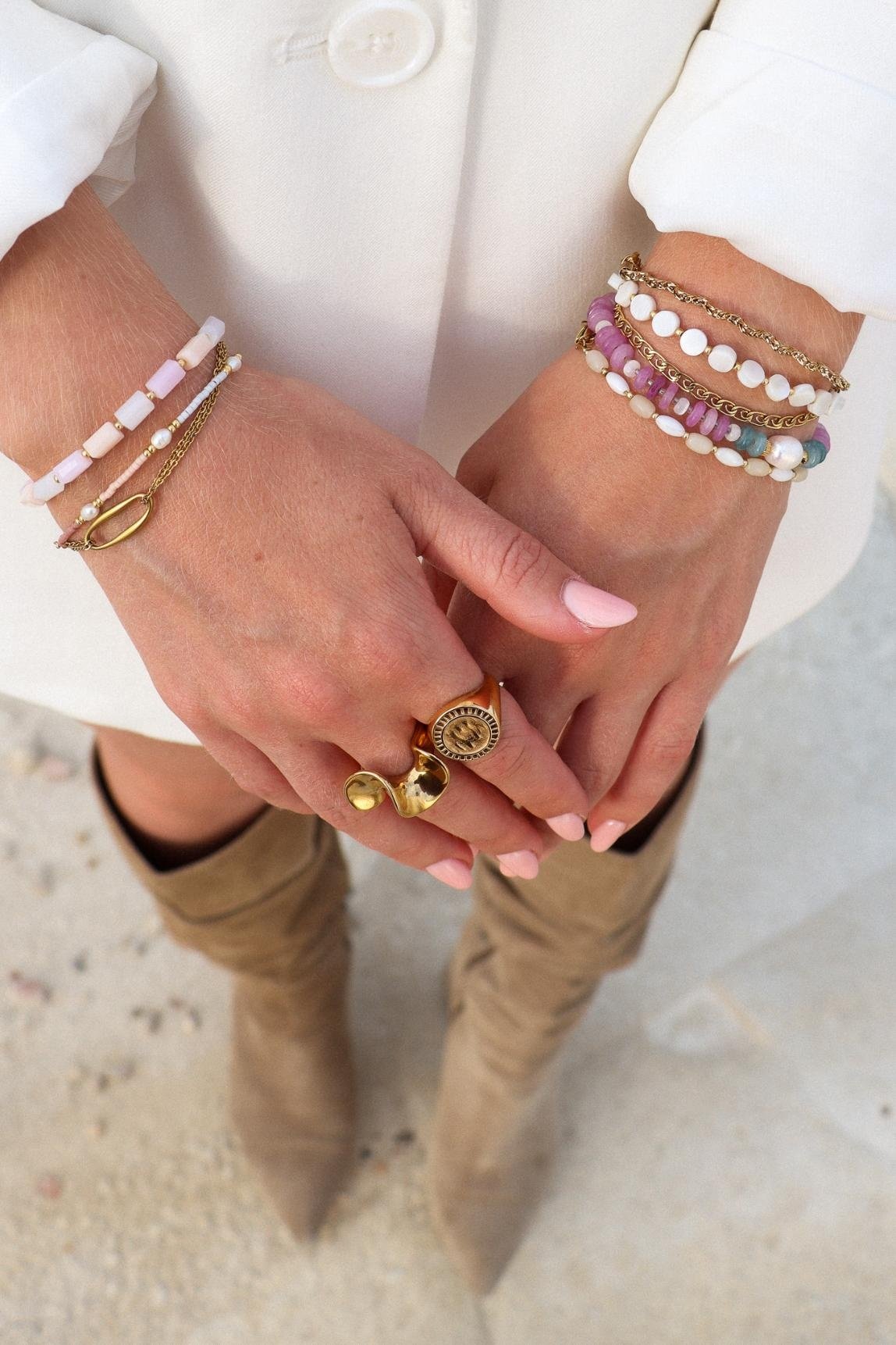 Label Kiki | Armband Selene gold