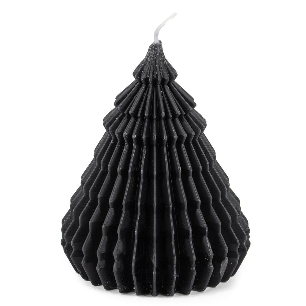 Selected by | Kaars boom zwart 14cm