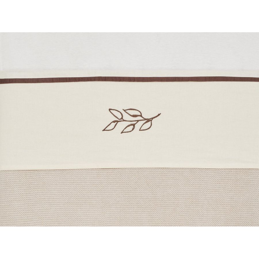 Jollein | Wieg laken 75x100cm meadow chestnut