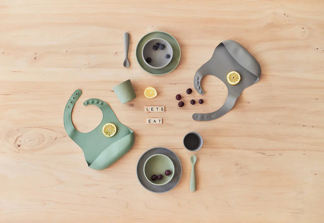 Jollein | Kinderserviesset 4-delig ash green