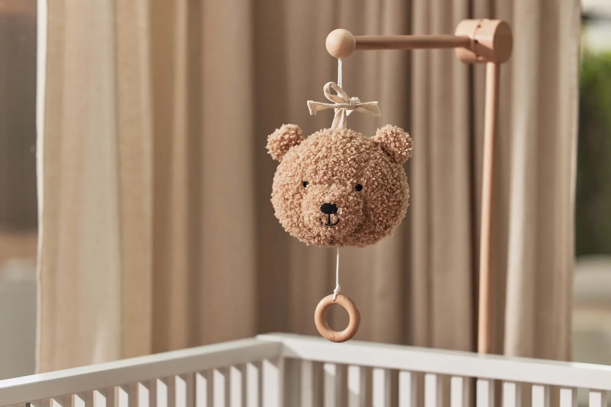 Jollein | Muziekhanger teddy bear biscuit