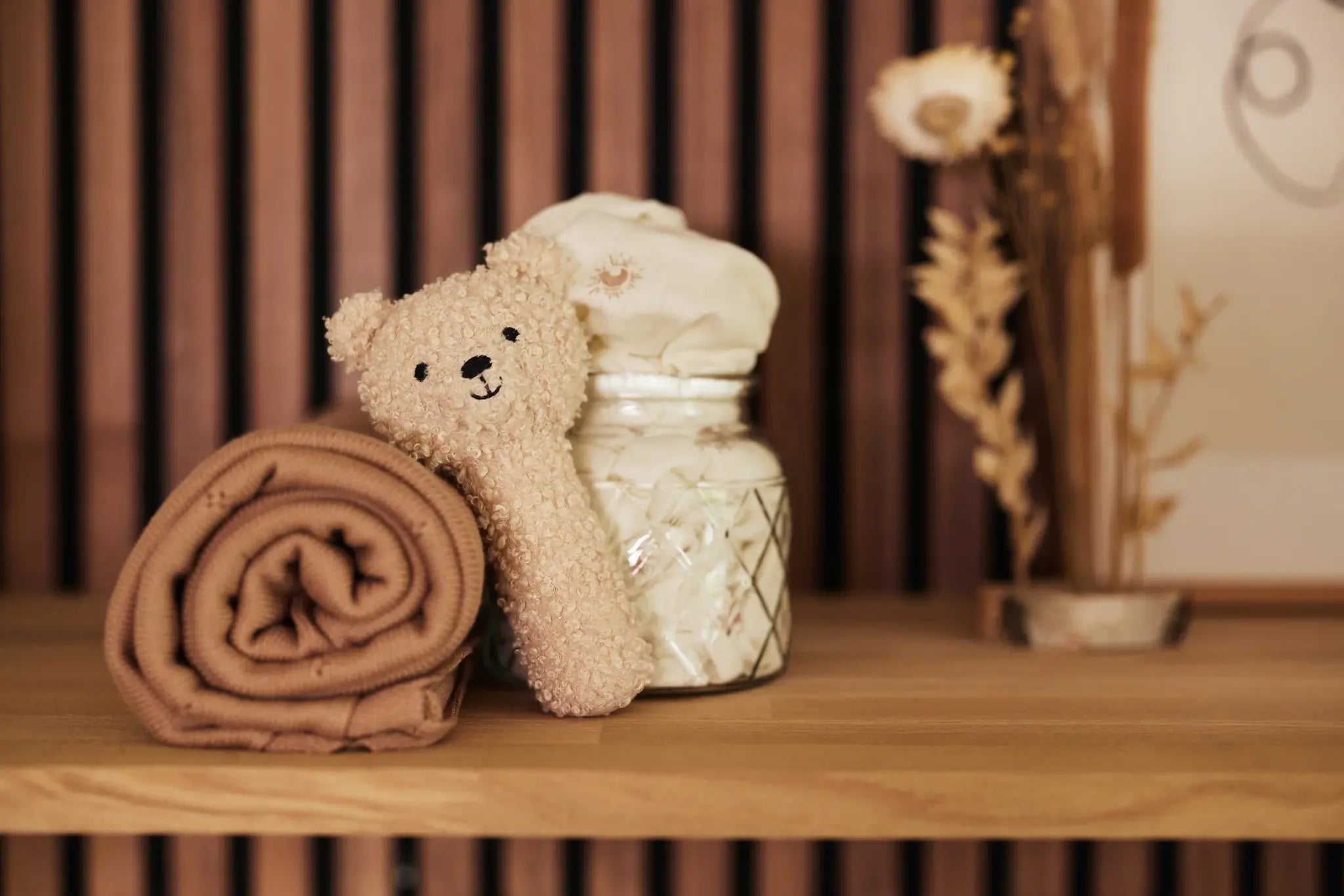 Jollein | Rammelaar teddy bear naturel