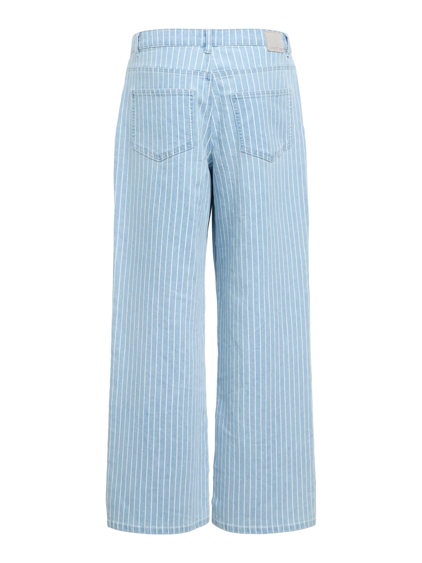 Object | Jeans wijd Sanni light blue denim stripes