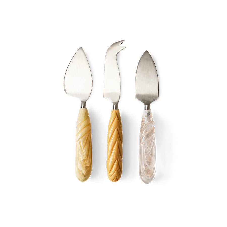 HK Living | Kaasmessen Cream set van 3