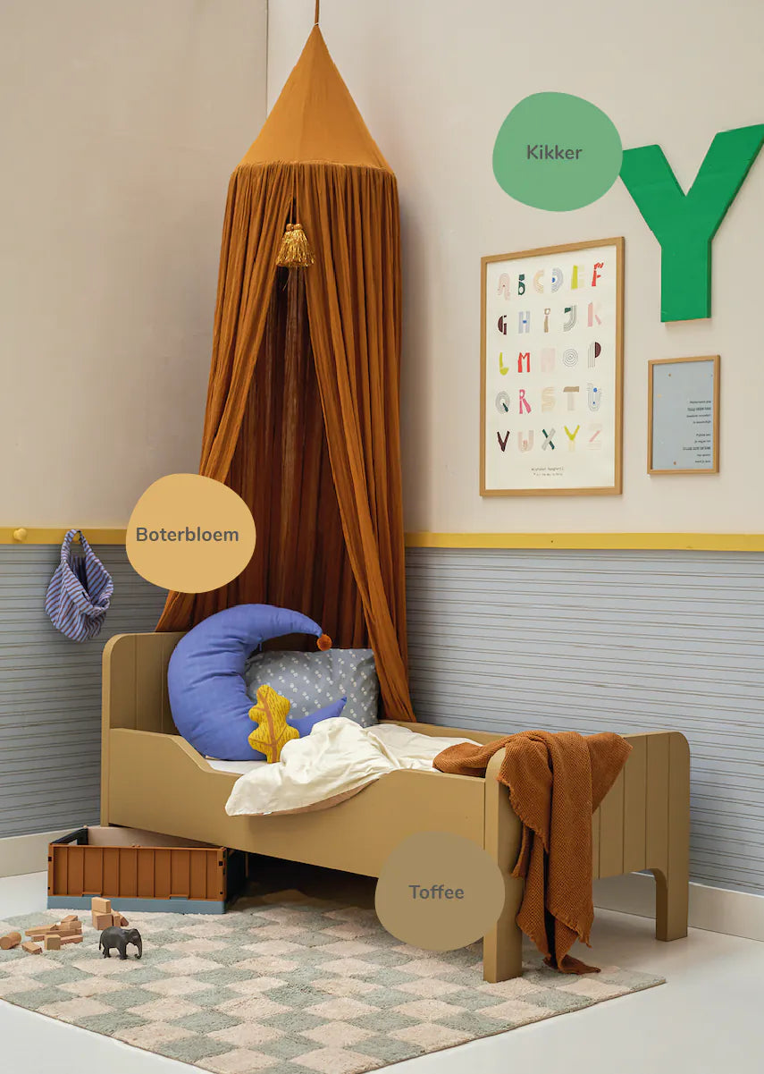 Bibelotte | Behang Gestreept zee