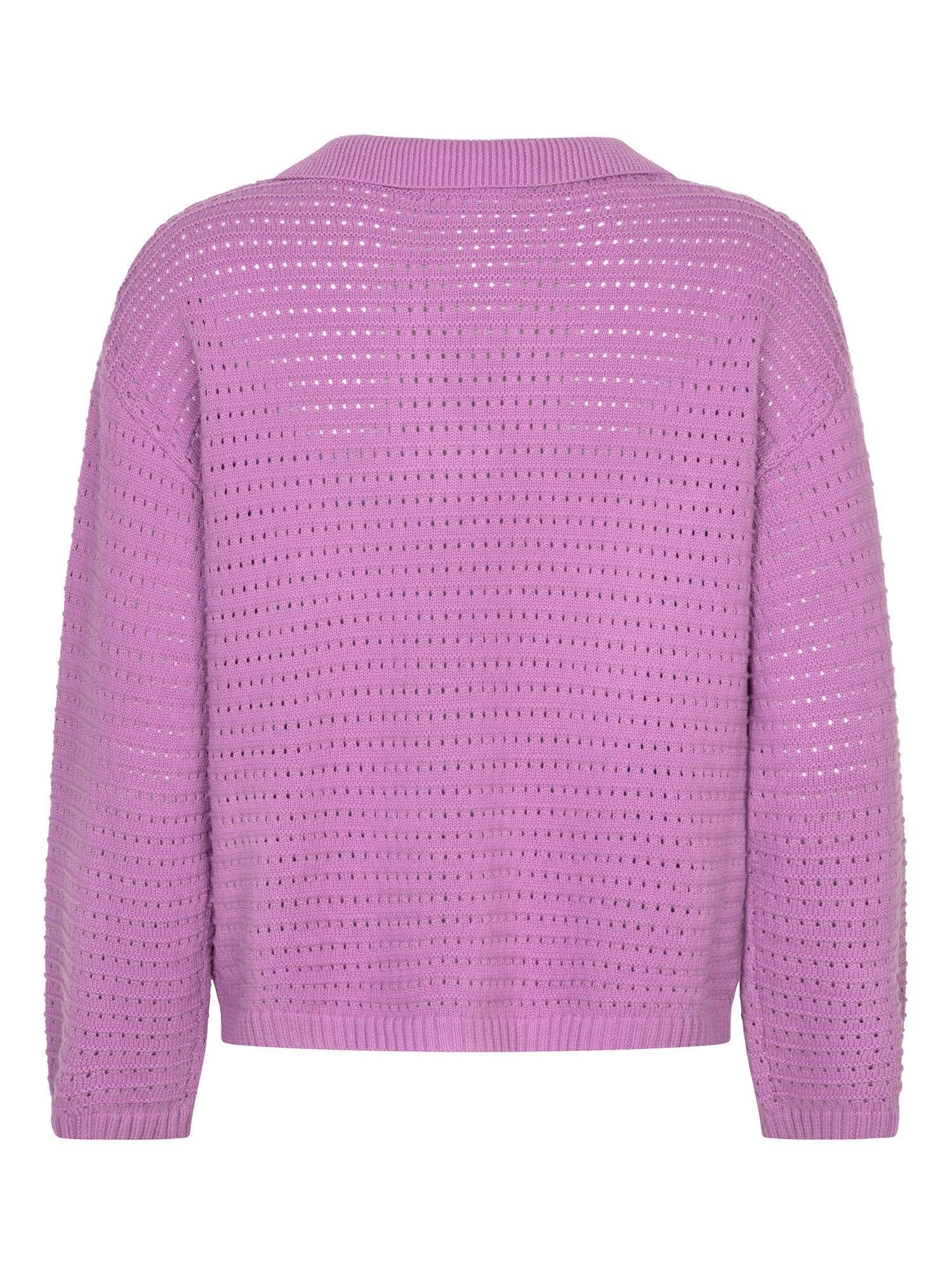 Ydence | Knitted top Clara violet