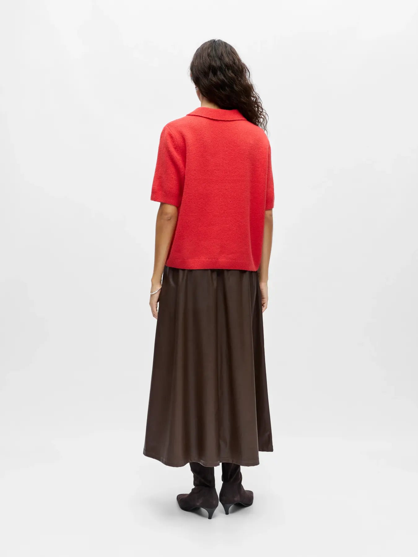 Object | Gebreide polo poinsetta