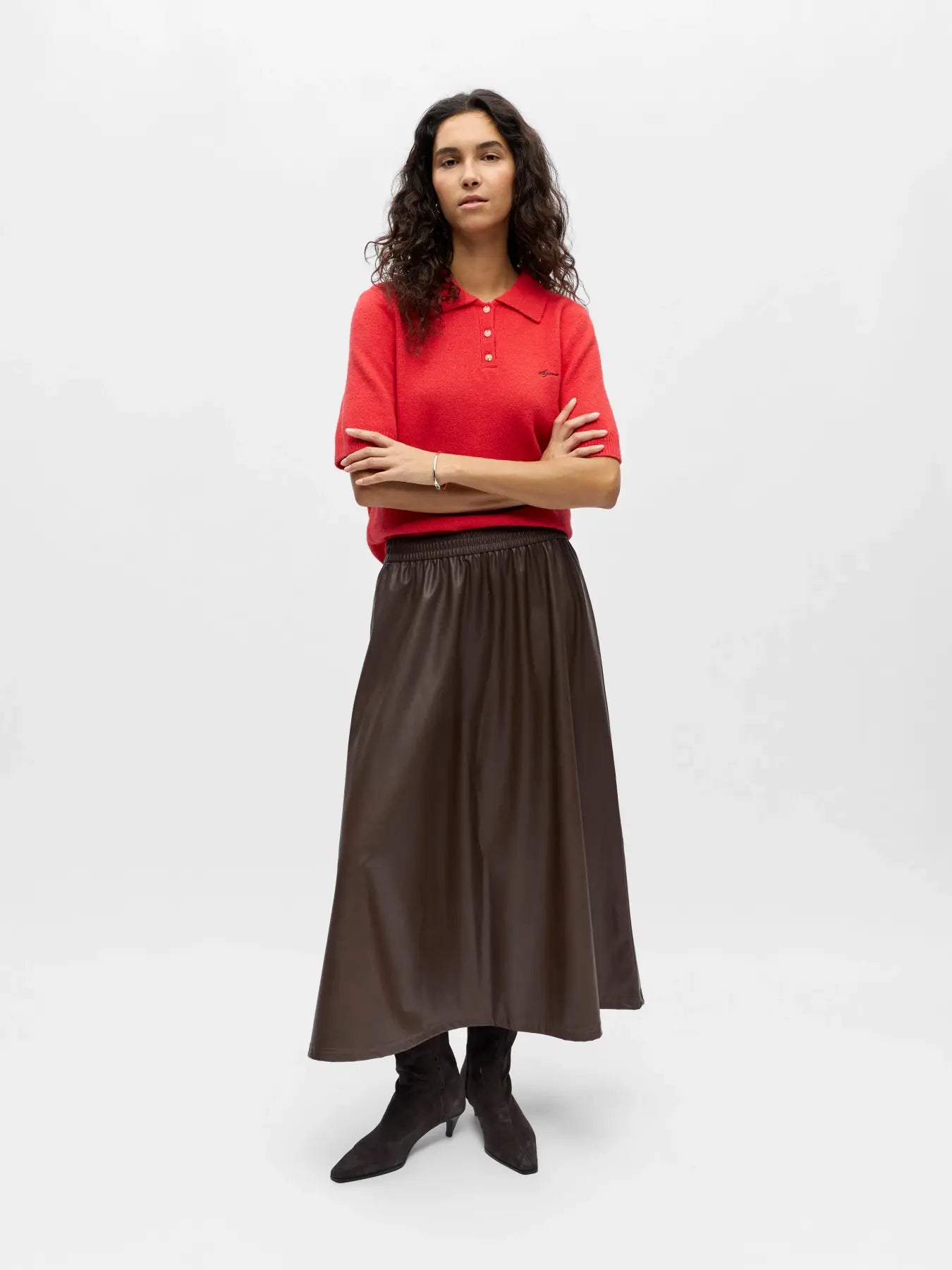 Object | Gebreide polo poinsetta