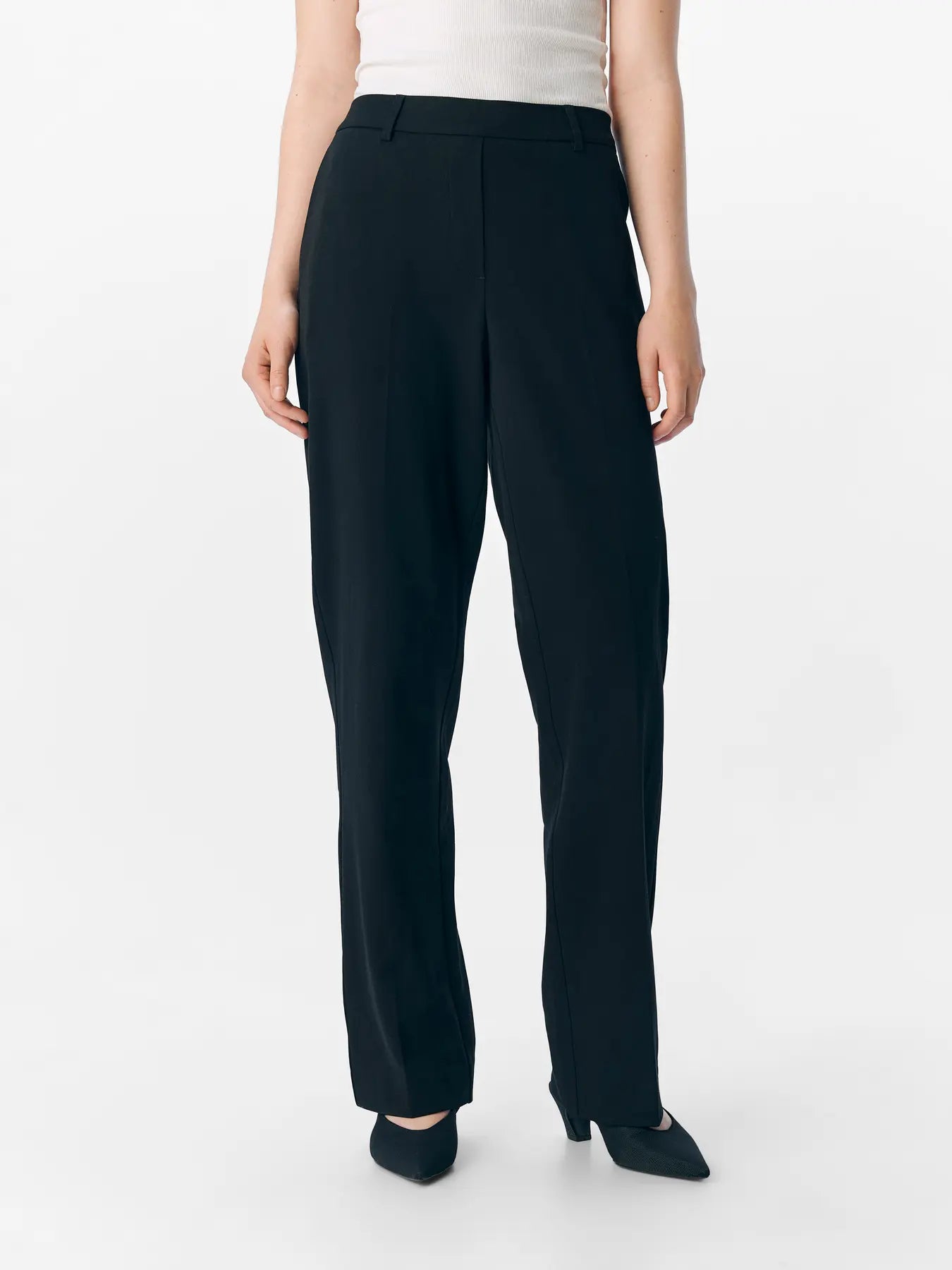 Object | Pantalon Lisa straight black