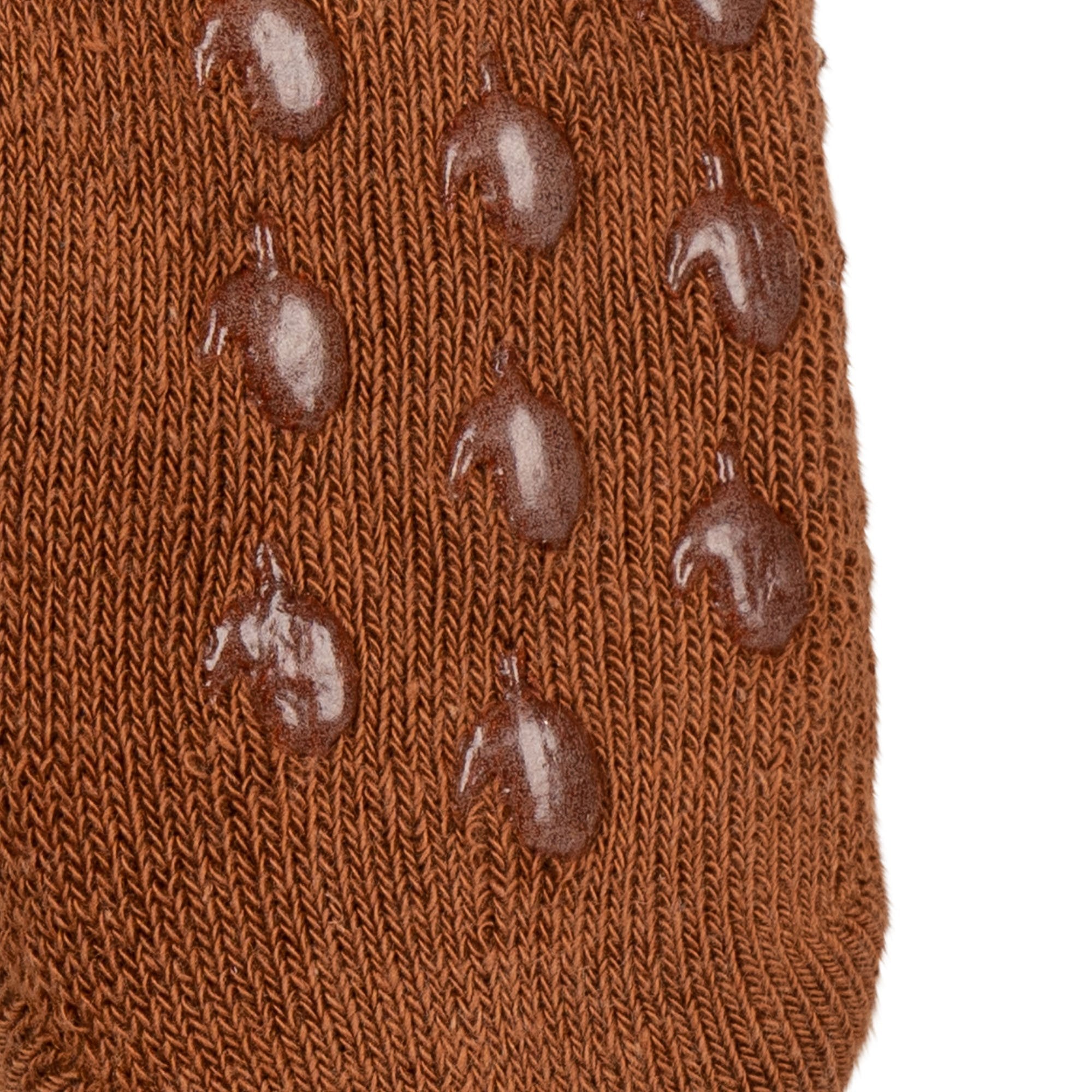 Konges Sløjd | Sokken met antislip blauw bruin