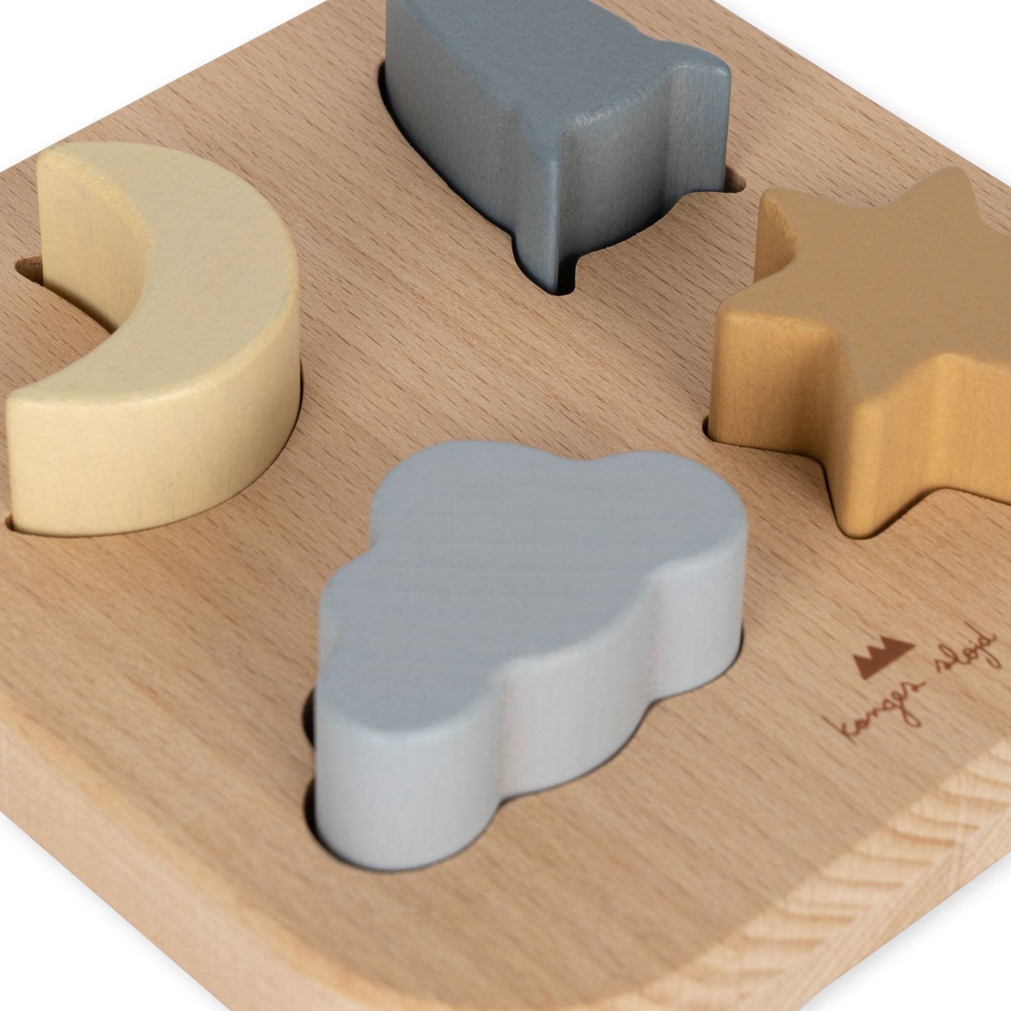 Konges Sløjd | Houten puzzel sky