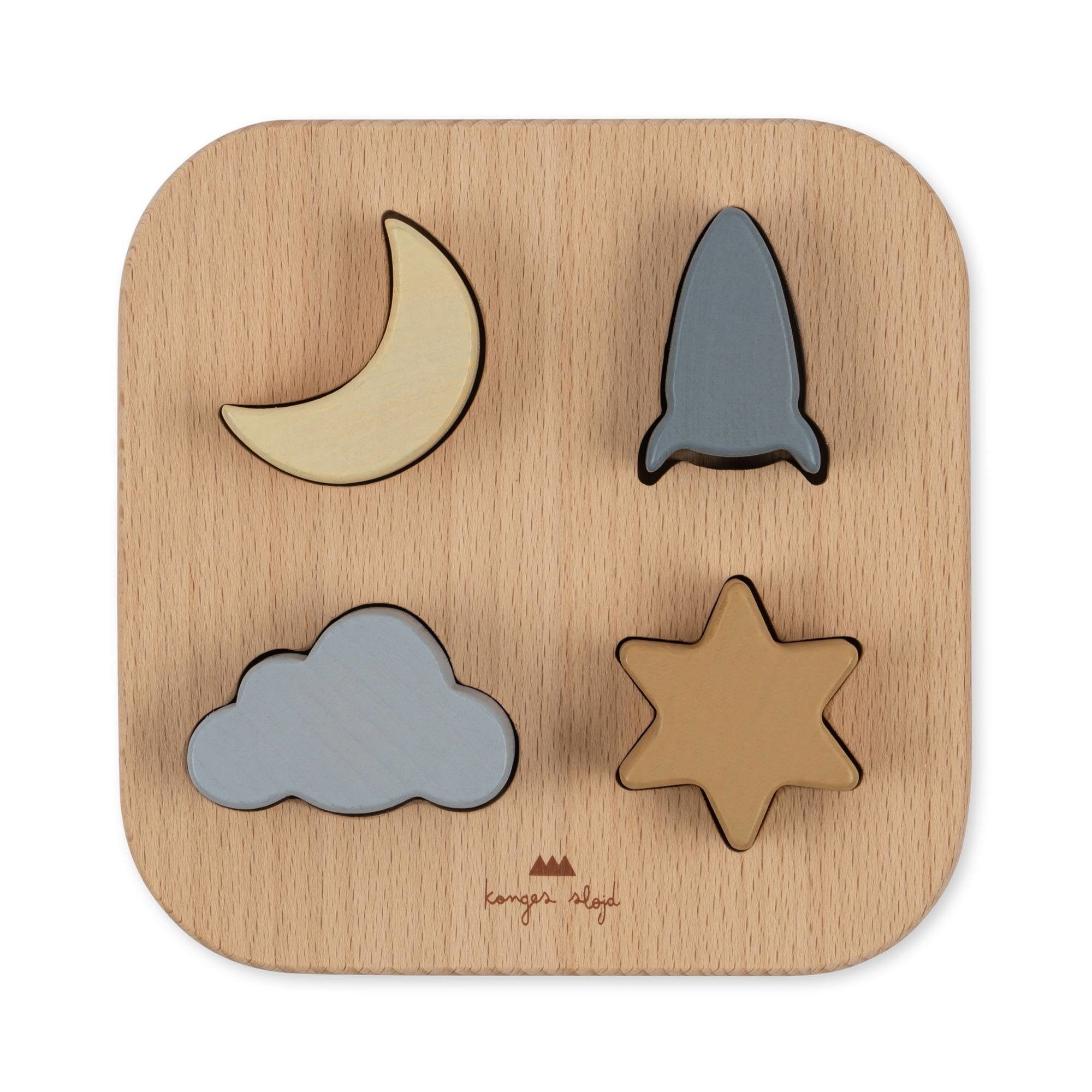 Konges Sløjd | Houten puzzel sky