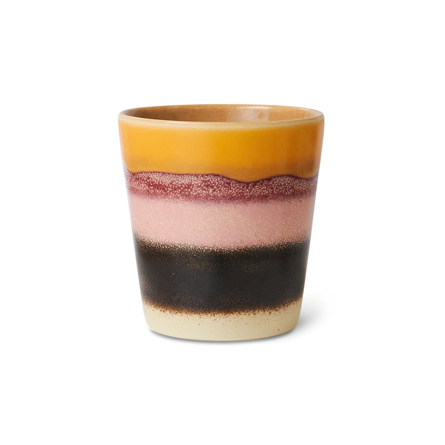 HK Living | 70's servies koffiekopje Sunset
