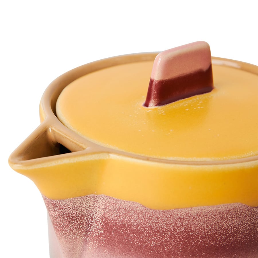 HK Living | 70's servies theepot sunset