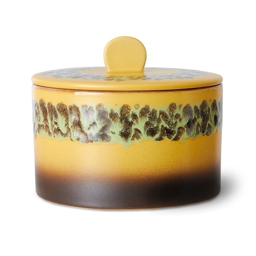 HK Living | 70's servies koekjespot kelp